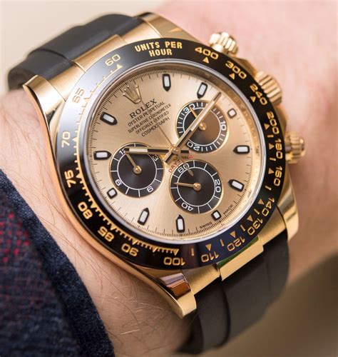 rolex cosmograph daytona gold watch|Rolex daytona cosmograph men's watch.